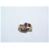 Image 1 : AAA Burmese Ruby & Diamonds Hand Made Ring