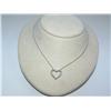 Image 1 : 1/2Ctw Diamonds Heart Design Hand Made Necklace
