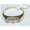 Image 1 : 14K Gold Ring w/ Diamonds