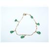 Image 1 : AAA Green Jade Hand Made Ladies Bracelet