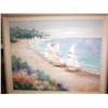 Image 1 : Signed Framed Painting Of Ocean Side