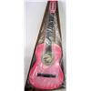 Image 2 : Pink Acoustic Guitar 38" Long