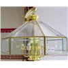 Image 1 : Glass Hanging Chandelier