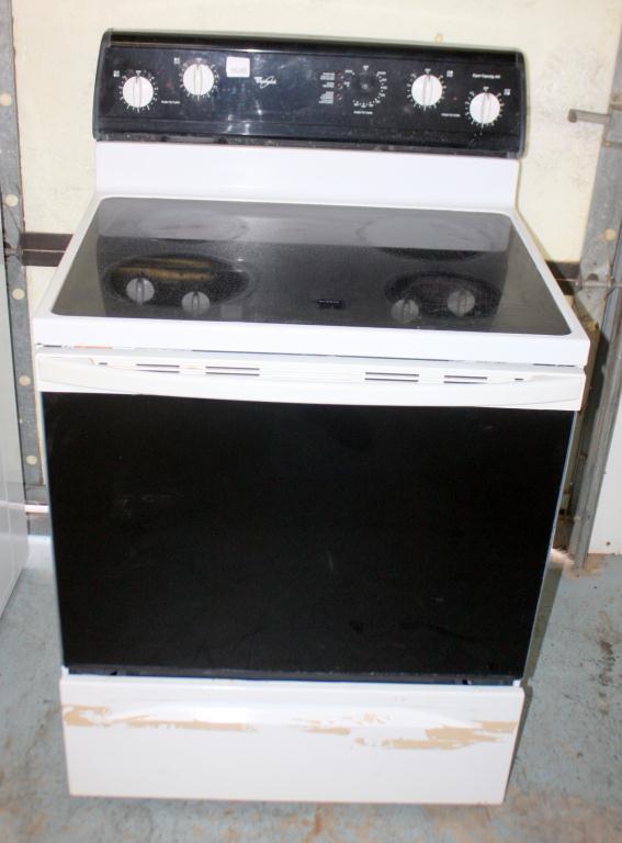 Whirlpool Glass Top Stove