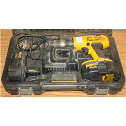 Dewalt Cordless Drill 2 Battery's & Charger