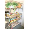 Image 1 : Rack of Artifical Plants & Collectable Bears