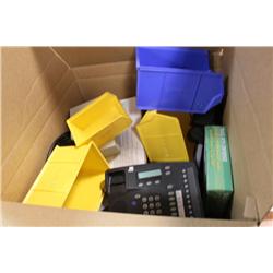 Large Lot Of Parts Bins