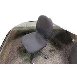 Black Gas Lift Computer Chair