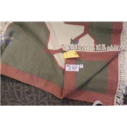 10' X 8' Wool Area Rug, Retail $1260.00