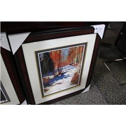 Mahogany Frame, Limited Edition Print