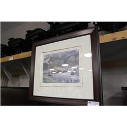 Mahogany Frame, Limited Edition Print