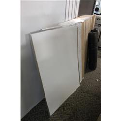 Small Whiteboard And 7 Corkboards