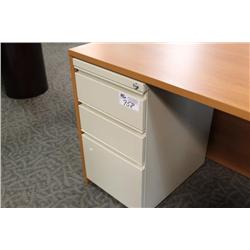 Beige Bbf File Pedestal