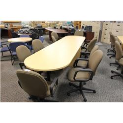 Maple 10' Boardroom Table