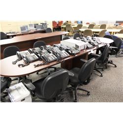 Mahogany 10' Boardroom Table