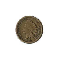 Early Type Copper Nickel Cent 1859-1864 G-VG (5)