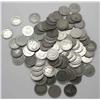 Image 1 : Lot of 100 V- Nickels- ag-fine grade-