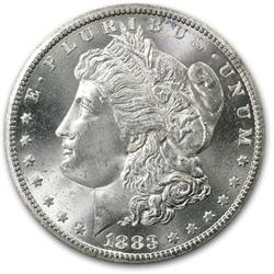 1883-o Uncircualted Morgan Silver Dollar