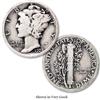 Image 1 : Lot of (5) 1920's Mercury Dimes