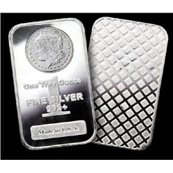 10 Pure Silver Morgan Design Bars-1 oz each