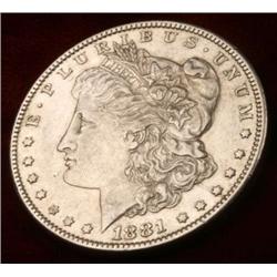 1881-O Uncirculated Morgan Silver Dollar