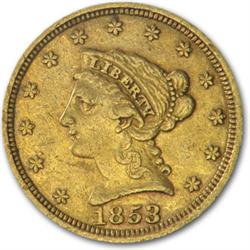 $ 2.5 Liberty Head Gold Random Date Coin