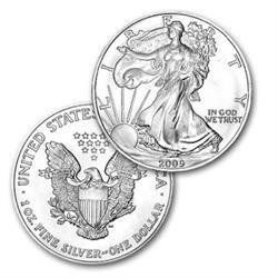 Silver Bullion 1 oz. Silver Eagle- Random date-