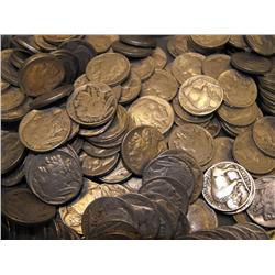200 Buffalo Nickels- All Having Full Dates