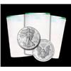 Image 1 : Roll of 20 Assorted Date Silver Eagles-UNC