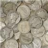 Lot of 60 Mercury Dimes-1940's