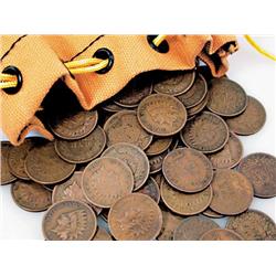 60 INDIAN HEAD PENNIES- CENTS-goods