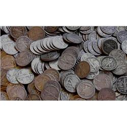 Lot of 20 Walking Liberty Halves 1930-40's