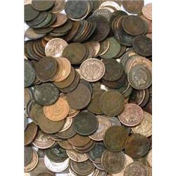 LOT OF 500 INDIAN HEAD CENTS-Mixed