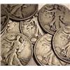 Image 1 : LOT OF 10 WALKING LIBERTY HALVES