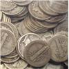 Image 1 : LOT OF 200 MERCURY HEAD DIMES-