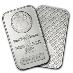 Morgan Design SIlver Bullion Bars 1 oz. Pure