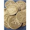Image 1 : Lot of 10 Barber Halves- Various Circulated Dates
