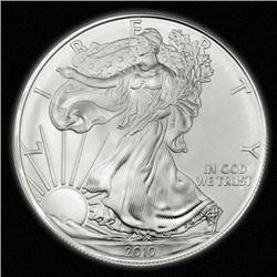 Silver Bullion 1 oz. Silver Eagle- Random date-