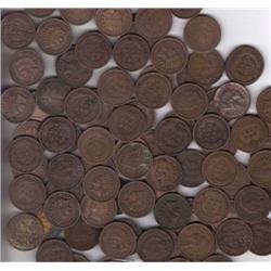 200 Indian Head Pennies- Circualted-