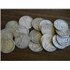 Image 1 : Lot of 20 Walking Liberty Halves 1930-40's