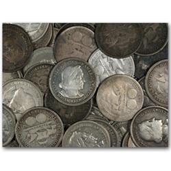 Lot of (10) Columbian Expo Half Dollars