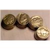 Image 1 : Lot of (10) Different Date Buffalo Nickels-FD