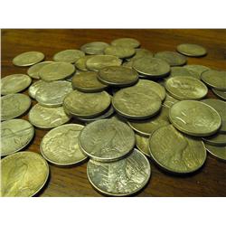 Single Peace Dollar from Larger Cache