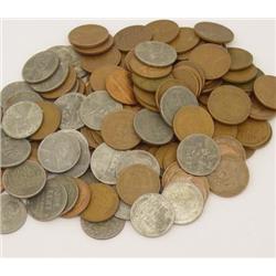Lot of 100 Wheat Cents- Steels Too!
