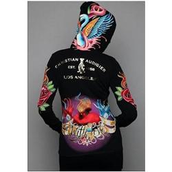 New Womans Christian Audigier Hoody