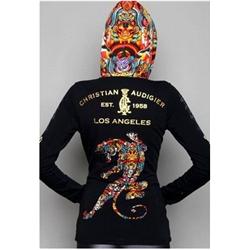 New Womans Christian Audigier Hoody