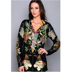 New Womans Christian Audigier Hoody