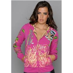 New Womans Christian Audigier Hoody