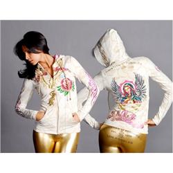 New Womans Christian Audigier Hoody