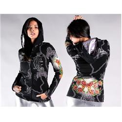 New Womans Christian Audigier Hoody